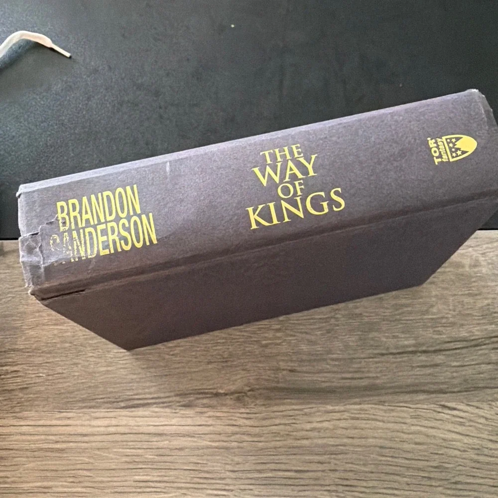 The Way of Kings Brandon Sanderson Stormlight Archive Book 1 Hardcover‎ 2010